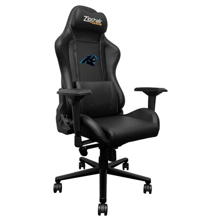 Dreamseat Xpression Pro Gaming Chair with Carolina Panthers Primary Logo XZXPPRO032-PSNFL20020A